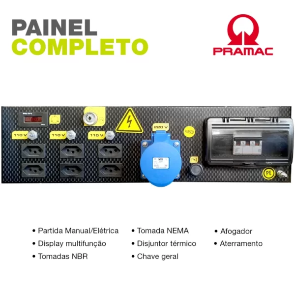 Gerador Portátil X 14000 Pramac trifásico - Image 2